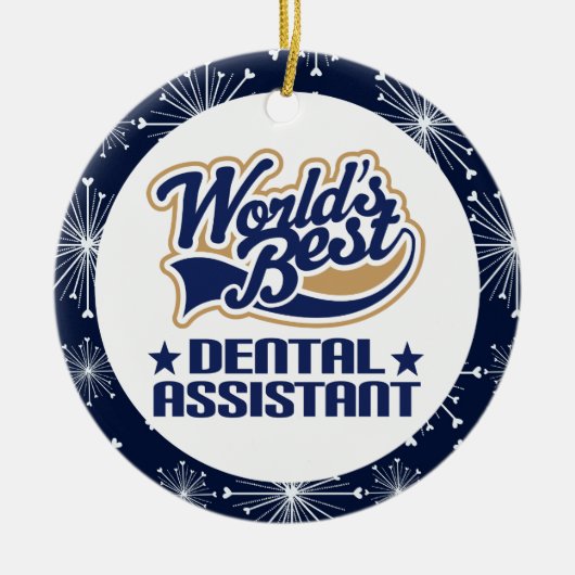 Dental Assistant Gift Ornament (Voorkant)