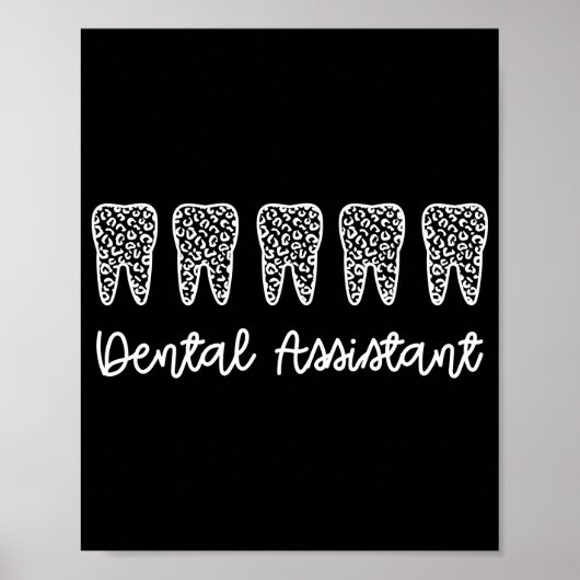 Dental Assistant | Gifts for Assistant Dentist Poster (Voorkant)