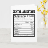 Dental Assistant Kaart (Gele Bloem)