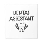 Dental Assistant Notitieblok (Voorkant)