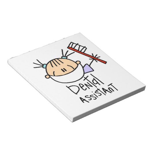 Dental Assistant Notitieblok (Schuin)