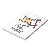 Dental Assistant Notitieblok (Linkerzijde)