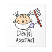 Dental Assistant Notitieblok (Voorkant)