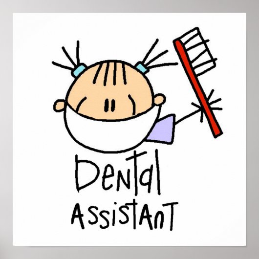 Dental Assistant Poster (Voorkant)