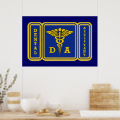 Dental Assistant Poster (Keuken)