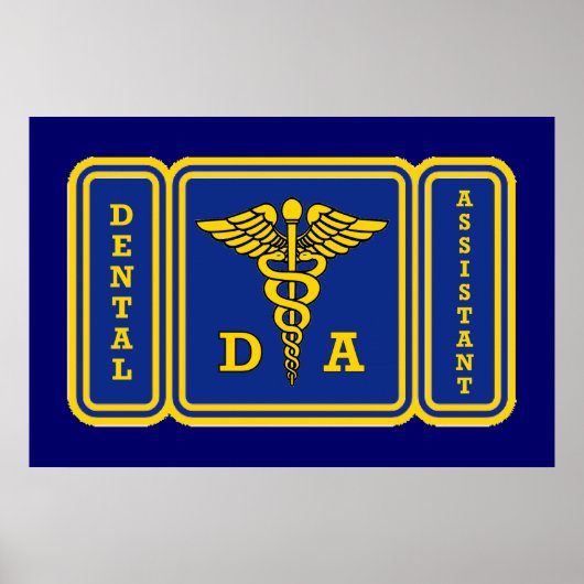 Dental Assistant Poster (Voorkant)