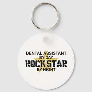 Dental Assistant Rock Star Sleutelhanger