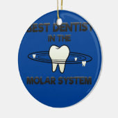 Dental Assistant Tentist Tooth Galaxy Molar Keramisch Ornament (Links)