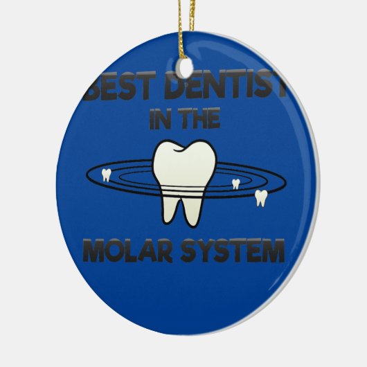 Dental Assistant Tentist Tooth Galaxy Molar Keramisch Ornament (Links)