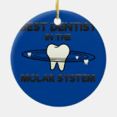 Dental Assistant Tentist Tooth Galaxy Molar Keramisch Ornament (Achterkant)