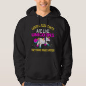 Dental Assistant Unicorn, Magical Unicorn Dentist Hoodie (Voorkant)