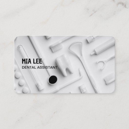 Dental Assistant Visitekaartje (Voorkant)