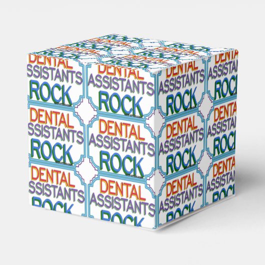 Dental Assistants Rock Bedankdoosjes (Achterkant)