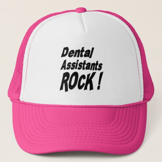 Dental Assistants Rock! Pet (Voorkant)