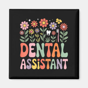 Dental assistent waarderingsdag of week groovy magneet