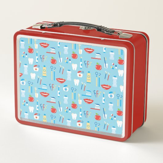 Dental Blue Pattern (Achterkant)