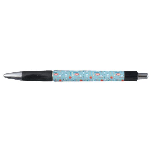 Dental Blue Pattern Pen (Voorkant)