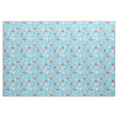 Dental Blue Pattern Stof (Fat Quarter)