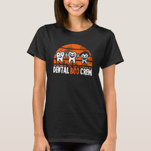 Dental Boo Crew Tandarts Halloween Kostuum Dental  T-shirt