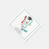Dental Care Happy Tooth Gradup Servet (Hoek)