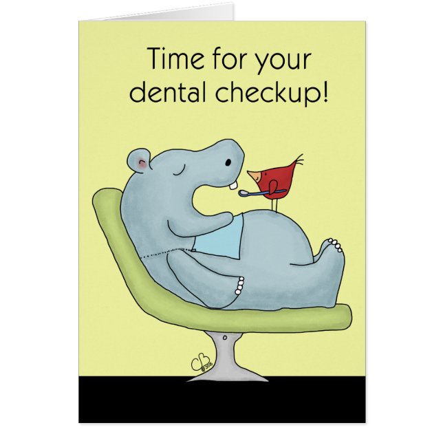 Dental Checkup Hippopotamus (Voorkant)