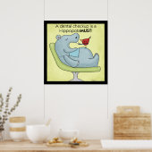 Dental Checkup is HippopotaMOUST Poster (Keuken)