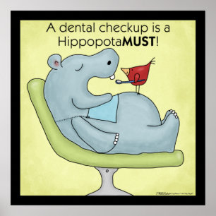 Dental Checkup is HippopotaMOUST Poster
