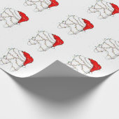 Dental Christmas Dunny Tandarts Vakantie Cadeaupapier (Hoek)