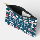 Dental Clinic Kantoor Pattern Etui (Open)