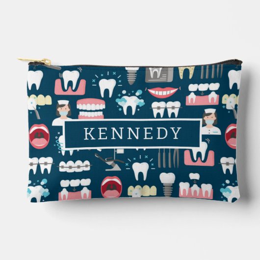 Dental Clinic Kantoor Pattern Etui (Voorkant)