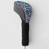 Dental Clinic Kantoor Pattern Golfheadcover (Schuin)