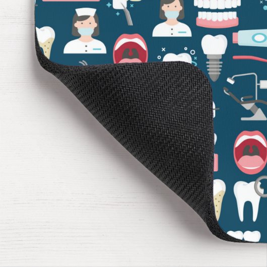 Dental Clinic Kantoor Pattern Muismat (Hoek)