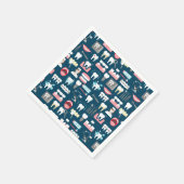 Dental Clinic Kantoor Pattern Servet (Hoek)