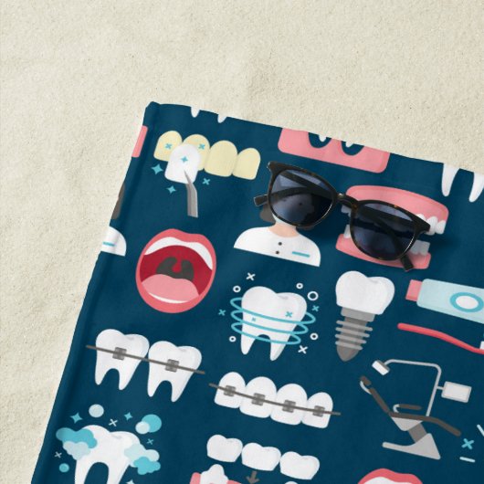 Dental Clinic Kantoor Pattern Strandlaken (In situ)