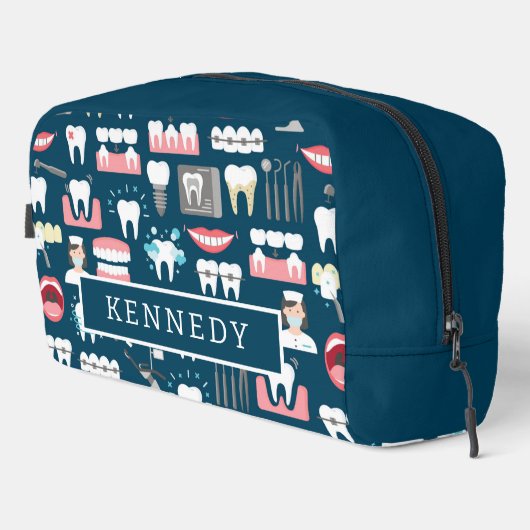 Dental Clinic Kantoor Pattern Toilettasje (Rechterhoek)