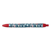 Dental Clinic Kantoor Pattern Zwarte Inkt Pen (Voorkant)
