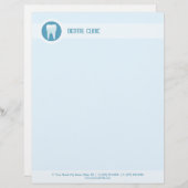 Dental Clinic letterhead Briefhoofd Ontwerp (Voorkant / Achterkant)