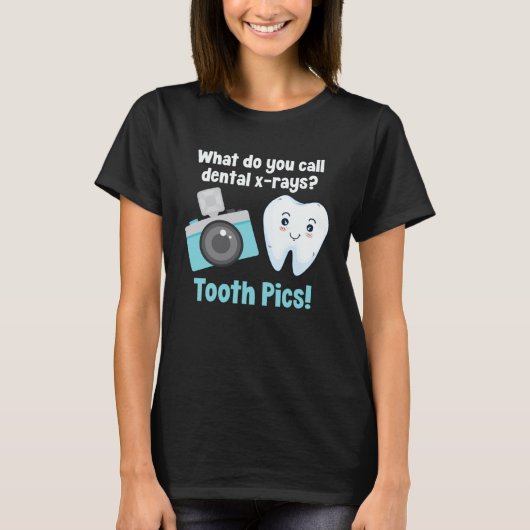 Dental Dentist What Do You Call Dental X Rays Toot T-shirt (Voorkant)