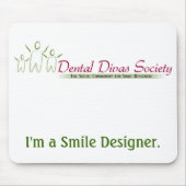 Dental Diva Mousepad Muismat (Voorkant)