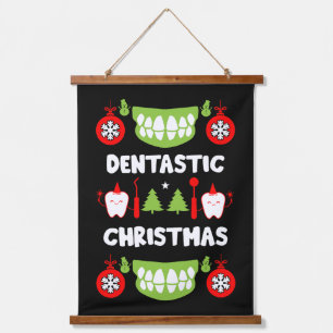 Dental Doctor Xmas Hangend Wandkleed