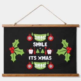 Dental Doctor Xmas Hangend Wandkleed