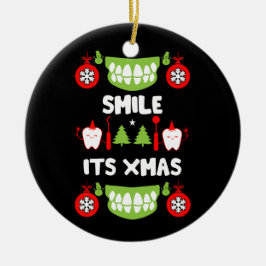 Dental Doctor Xmas Keramisch Ornament