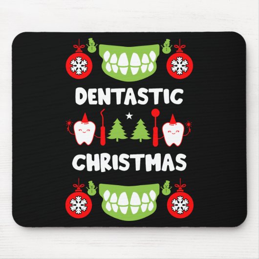 Dental Doctor Xmas Muismat (Voorkant)
