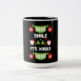 Dental Doctor Xmas Tweekleurige Koffiemok