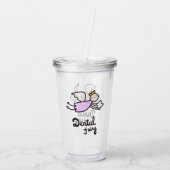 Dental Fairy Acryl Drinkbeker (Achterkant)