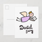 Dental Fairy Briefkaart (Voorkant / Achterkant)