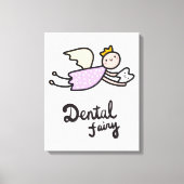 Dental Fairy Canvas Afdruk (Voorkant)