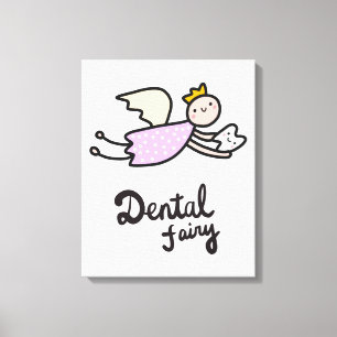 Dental Fairy Canvas Afdruk