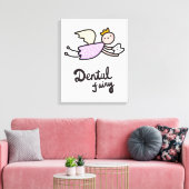 Dental Fairy Canvas Afdruk (Insitu (Woonkamer))
