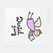 Dental Fairy Fleece Deken (Voorkant (Horizontaal))
